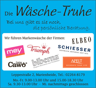 W&auml;schetruhe Marienheide